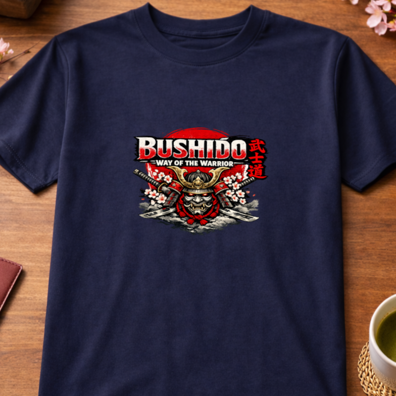 T-Shirt Relaxed Fit Bushido Way of the Samurai