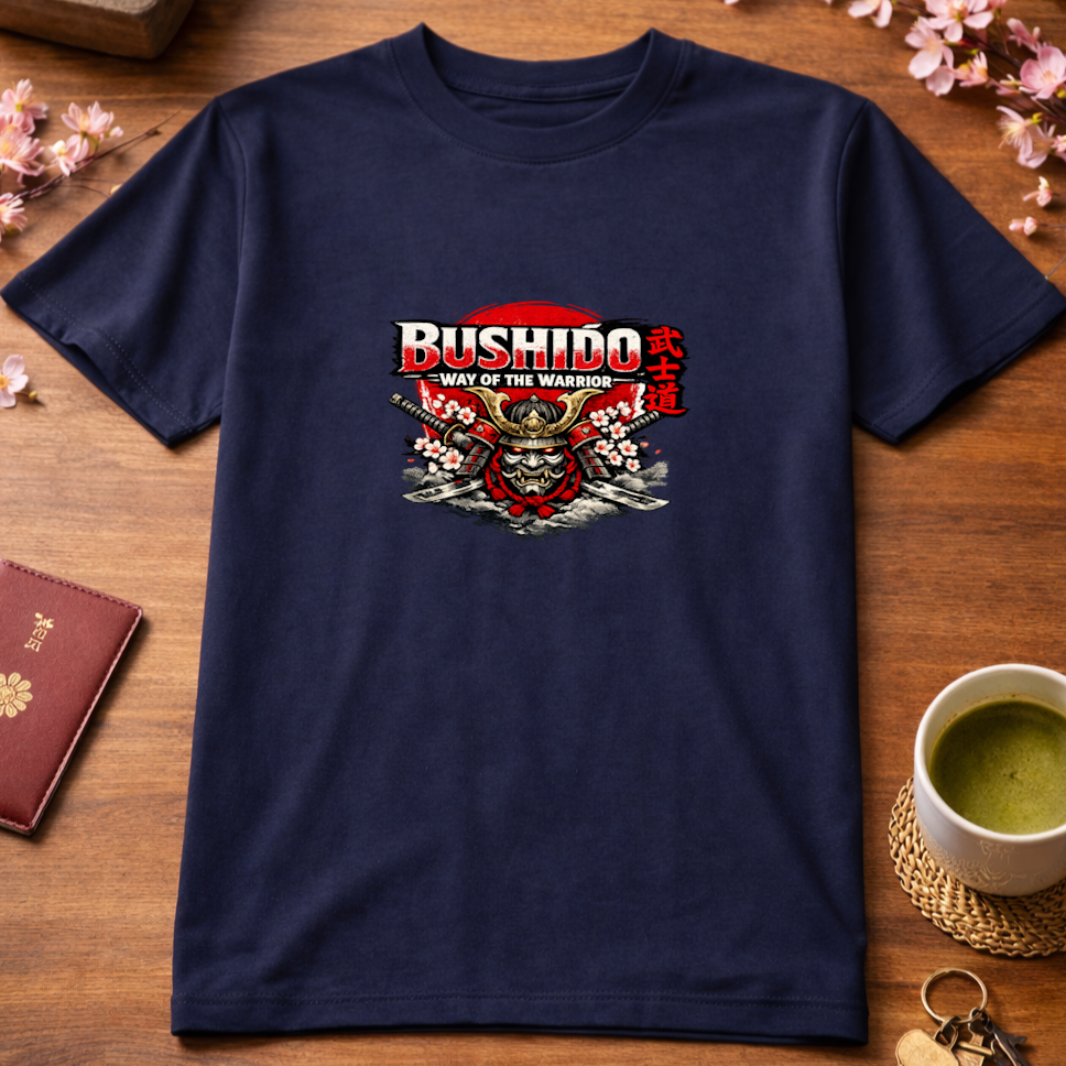 T-Shirt Relaxed Fit Bushido Way of the Samurai