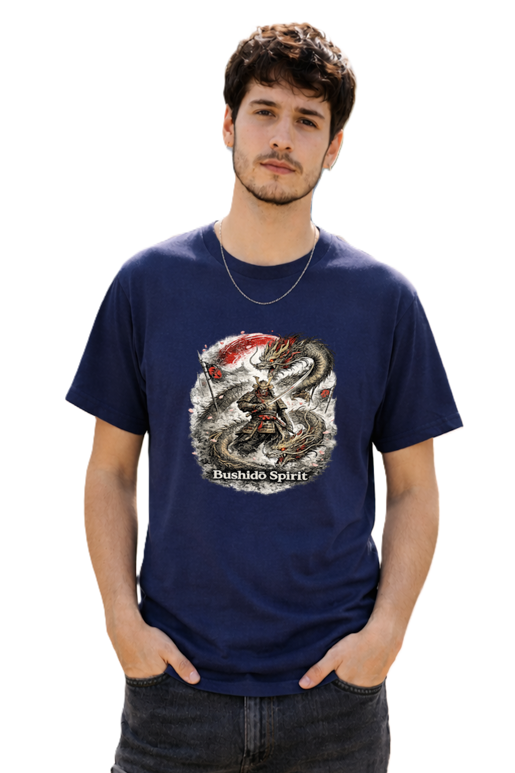 T-Shirt Relaxed Fit Bushido Spirit Dragon