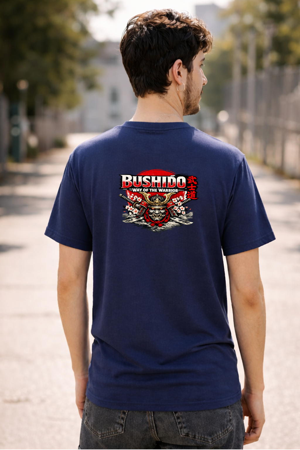 T-Shirt Relaxed Fit Bushido Way of the Samurai
