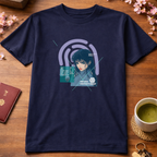T-Shirt Relaxed Fit Anime Women Scientist