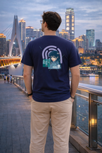 T-Shirt Relaxed Fit Anime Women Scientist